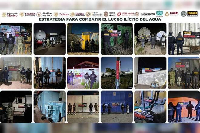 Video: Despliega Edoméx megaoperativo contra el huachicoleo del agua en 48 municipios