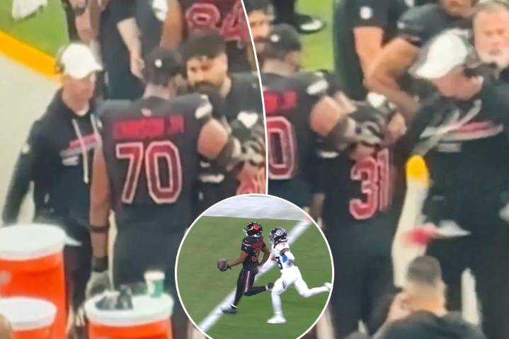 New sideline video shows Cardinals coach eviscerating Emari Demercado