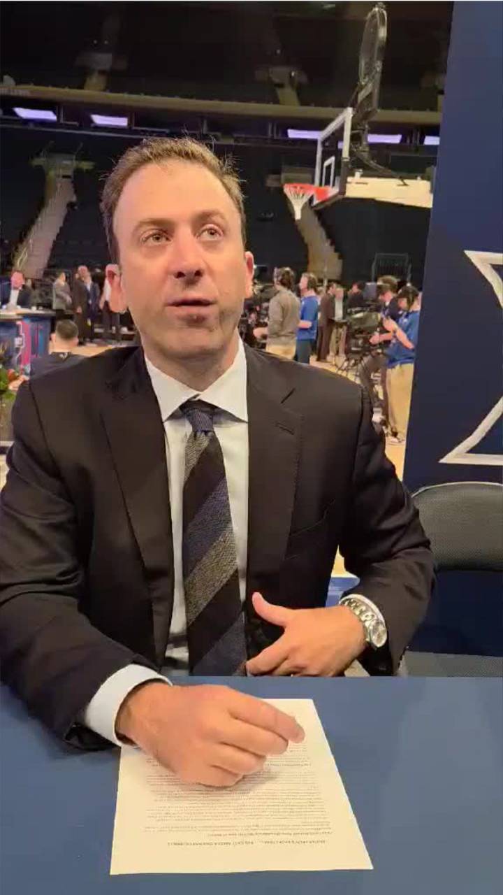 Xavier coach Richard Pitino speaks at Big East Media Day