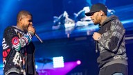 Chris Brown & Usher Reunite During 'Breezy Bowl' Tour Stop In Atlanta