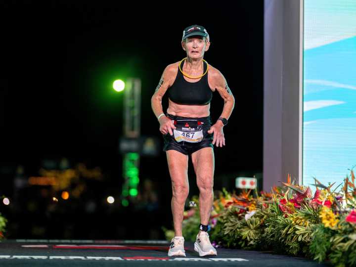 At 80, I broke the world record as the oldest woman to finish the Ironman World Championship. Here's how I prepared.