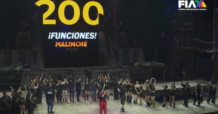 ¡Logro extraordinario! “Malinche, el musical” cumple 200 representaciones