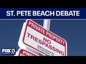 Bar draws line in the sand with 'no trespassing' signs