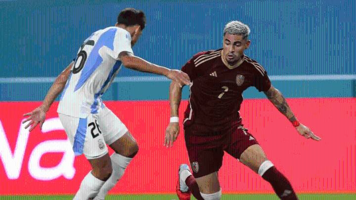 Amistoso: La Vinotinto de Oswaldo Vizcarrondo cae ante Argentina 1-0 con buen partido del Venezolano José Contreras