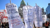 Caravana por el Garrahan a la Quinta de Olivos: "Este es un gobierno cruel"