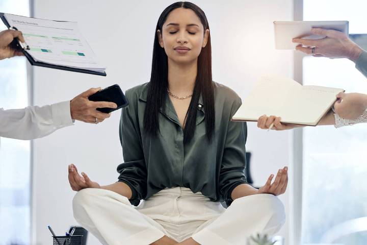 Try mini-meditations to foster peace of mind at work
