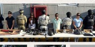 Caen cuatro presuntos integrantes de “Los Roques” con armamento, granadas y drogas en Morelos