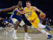 Luka Doncic sintió dolor en la ingle