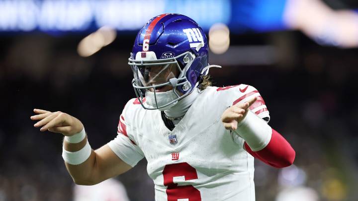 Giants list Jaxson Dart as limited on Monday's practice report