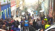 Realizan simulacro de terremoto y tsunami para evacuar la zona costera de Valparaíso