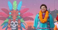 Clara Brugada inaugura la Ofrenda Monumental del Día de Muertos 2025 en el Zócalo de la CDMX: ¿hasta cuándo estará?