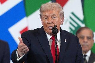 Trump urges leaders to put 'old feuds' aside as he calls for a new era of harmony in the Middle East