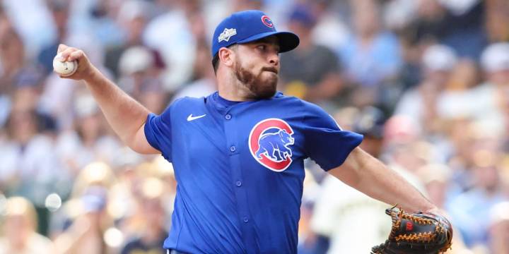 Aaron Civale pitches 4 1/3 innings of scoreless relief for Cubs in NLDS