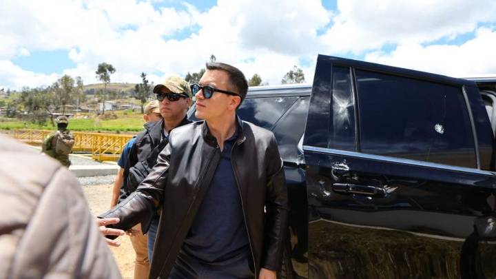 Presidencia de Ecuador denuncia ataque a Daniel Noboa en Cañar