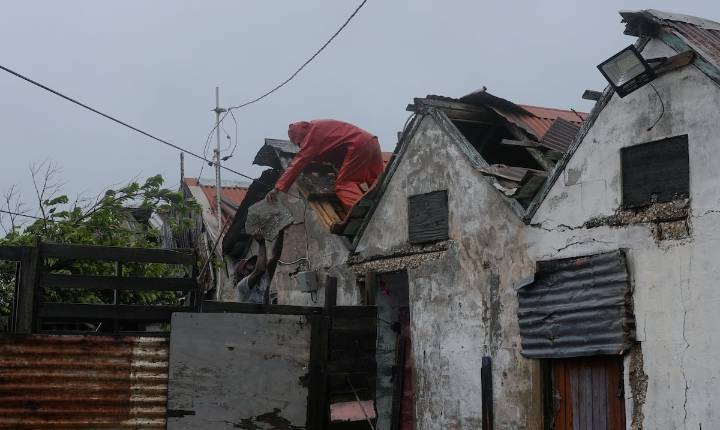 FOTOS: Esta es la situación de Jamaica momentos antes de que el ojo de Melissa toque tierra