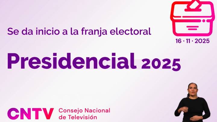 Comenzó la franja presidencial en TV con énfasis en seguridad y migración