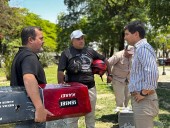 Orán suma nuevas herramientas para fortalecer el mantenimiento de espacios públicos