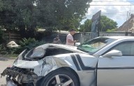 Choque en carretera a Tapachula deja daños