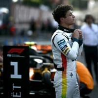 McLaren's Norris takes stunning pole in Mexico ahead of both Ferraris