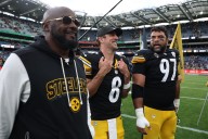 ‘I know he’s smiling’: Inside Mike Tomlin’s emotional speech for Dan Rooney before Steelers’ Ireland win