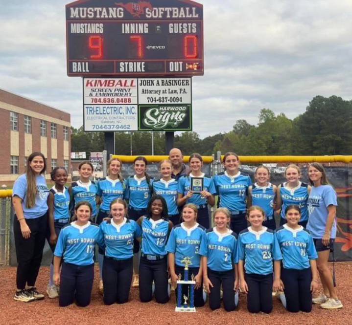 Middle school softball: West is champ