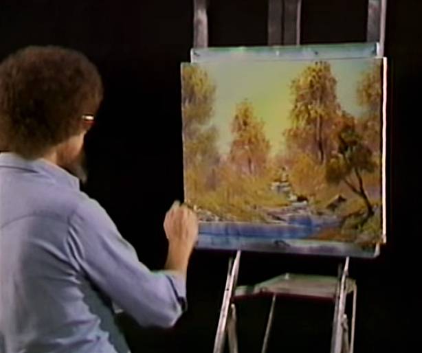 Bob Ross paintings to be auctioned to support public TV stations after federal funding cuts