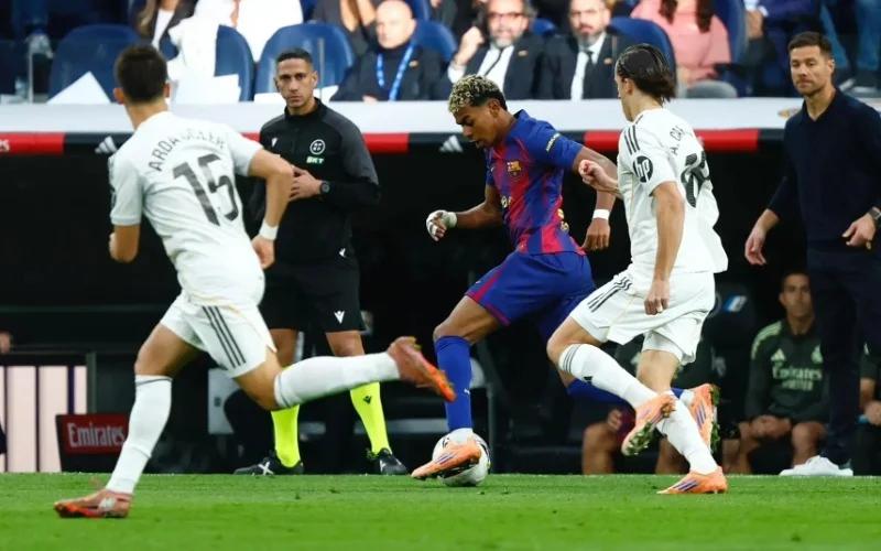 Real Madrid se impuso ante el Barcelona en el Clásico de La Liga de España