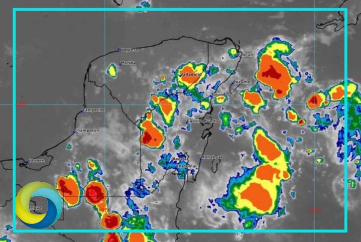 Pronostican lluvias para este sábado en Quintana Roo