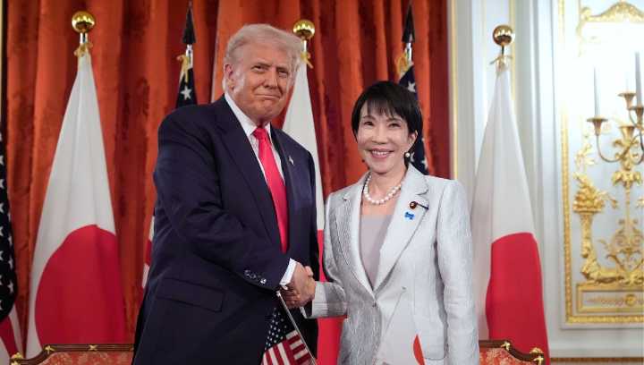 Sanae Takaichi nominó a Donald Trump al Premio Nobel de la Paz