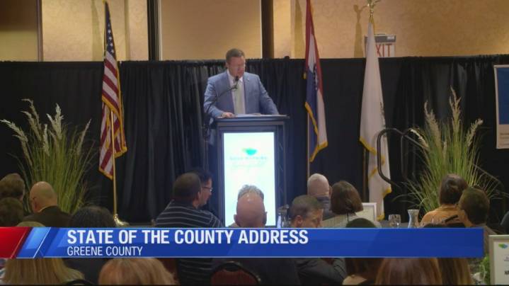 Commissioner Dixon delivers State of Greene County address