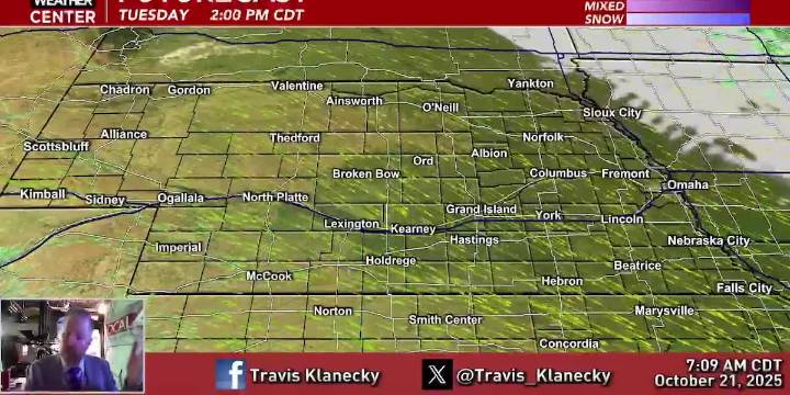 A sunny fall day is ahead, but many will still have strong winds