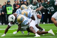 Berger scores 3 touchdowns in UCLA’s 38-13 win over Michigan State