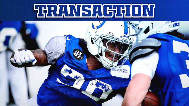 Colts release CB Keydrain Calligan from practice squad