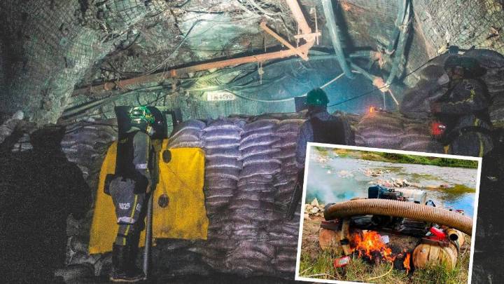 Fiebre por histórico precio del oro alimenta guerras en Antioquia: se disputan socavones en 6 regiones