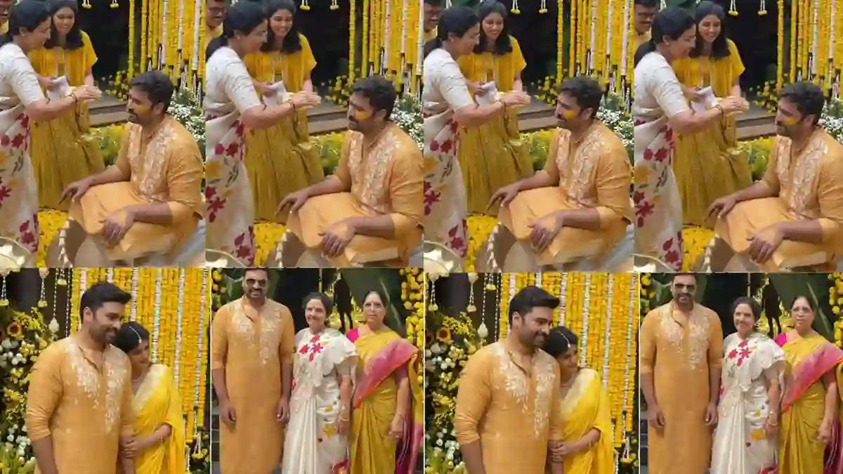 Nara Rohith’s colorful haldi ceremony goes viral