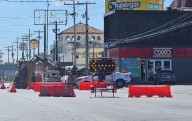 Cierran carriles de la López Mateos por obras de JMAS