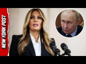 Melania Trump Says Talks with Putin Led to Return of Ukrainian Children