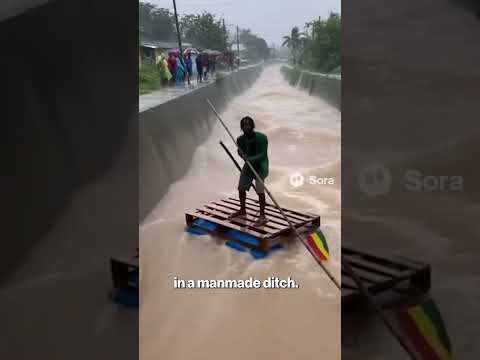 Don’t Fall For These AI-Generated Videos of Hurricane Melissa #shorts