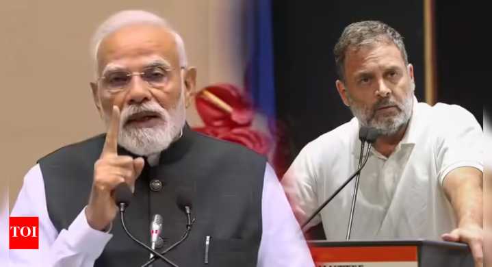 'Stealing Karpoori Thakur’s Jan Nayak title': PM Modi’s veiled jibe at Rahul Gandhi; blames RJD rule for Bihar’s education woes