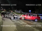 Accidente en Obrera Sur: Colisión Frontal sin Heridos