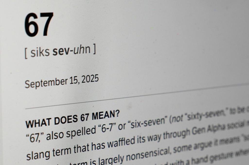 What does 6-7 mean? It's Dictionary.com's word of the year