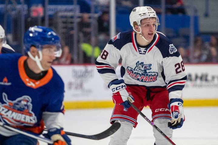 Wolf Pack fall in AHL season opener