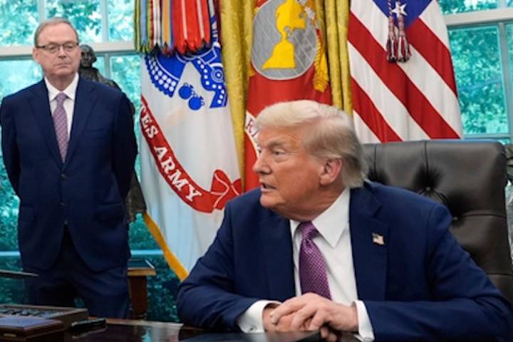 Honoring Trump on coin for US's 250th birthday is legal: Hassett