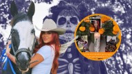 Cuacolandia recuerda a Elena Larrea con una ofrenda para el Día de Muertos: "Llegas con los caballos que rescataste"