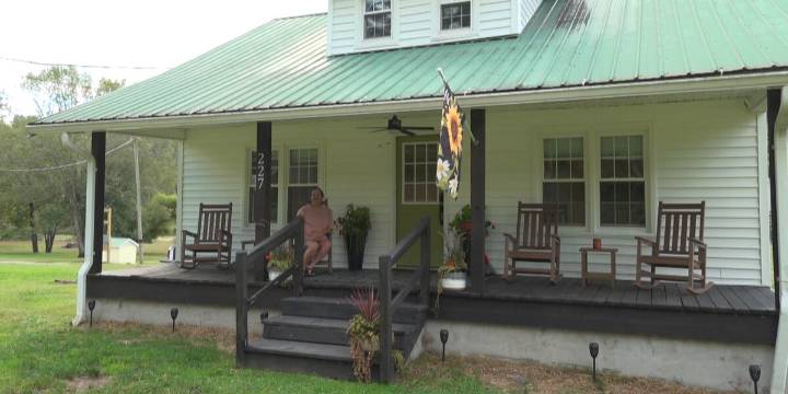 Fries woman recalls year-long recovery of her home after Hurricane Helene
