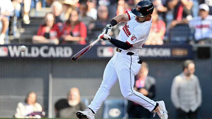 Guardians LF Steven Kwan talks team playing backed into a wall