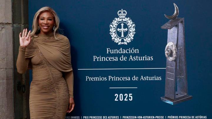 La tenista Serena Williams, premio “Princesa de Asturias” de los Deportes: "Las mujeres merecemos cobrar lo mismo que los hombres porque trabajamos igual de duro"