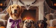 Disfraces de Halloween para perros, imaginación y diversión en casa