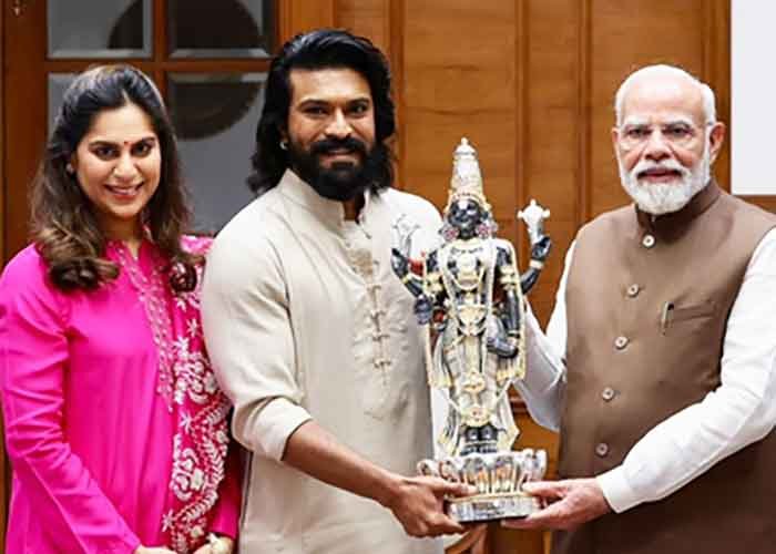 Ram Charan meets PM Modi, lauds PM’s vision for sports
