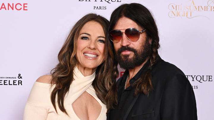 Elizabeth Hurley reveals Billy Ray Cyrus won't grocery shop with her